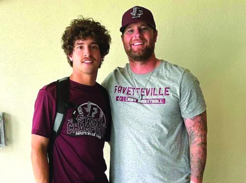 Keagan Supak a TABC All-Star