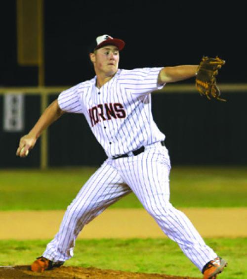 Connor Fogle started the game for Schulenburg. Photos by Audrey Kristynik
