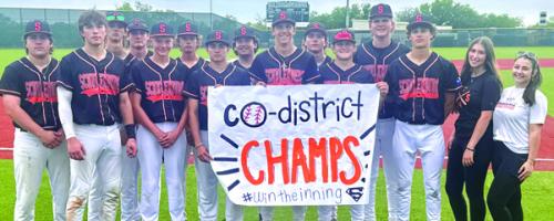 Schulenburg was 29-2A Baseball Co-District champs with Shiner.