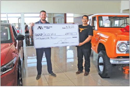 Vela Wins $300 Football Jackpot