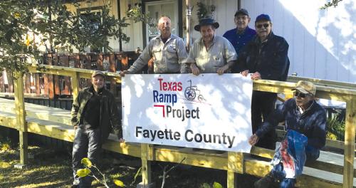 Texas Ramp Project Builds Near Flatonia