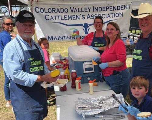 Hamburgers at Livestock Show