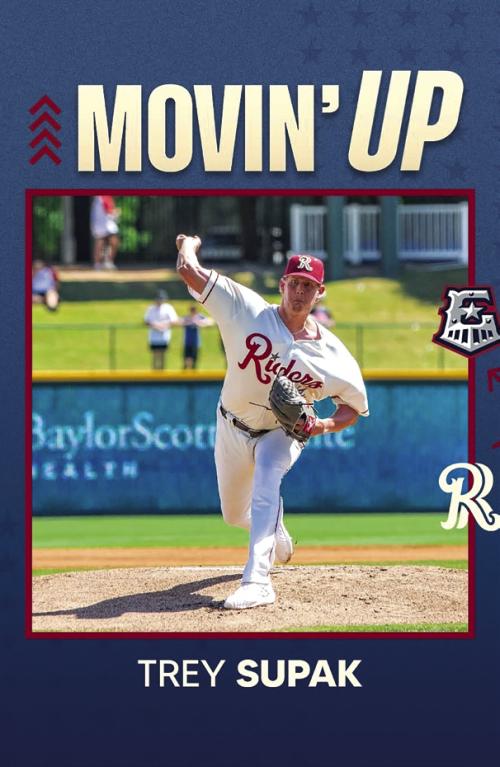 Supak Promoted to Rangers Triple-A Baseball Squad