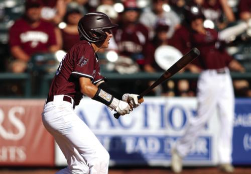 Fayetteville’s Kole Schmitt in last year’s state tournament.