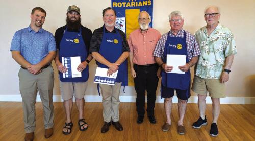 New Rotary Members Inducted