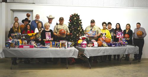 Fair Association Donates to Deputy Santa