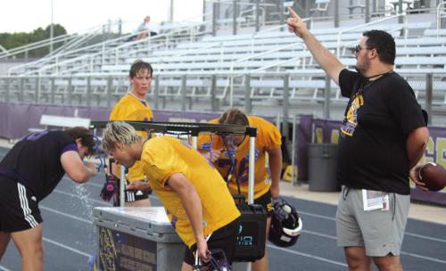 Leps Host El Campo Friday in Football Scrimmage; 104 High Schoolers Playing This Year