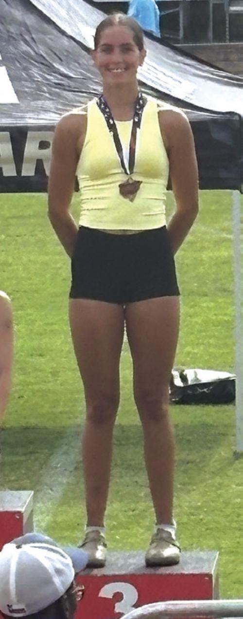 Collier Places Third at Meet Of Champs