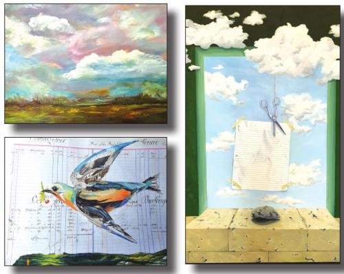 Pop Up Art Show in Round Top
