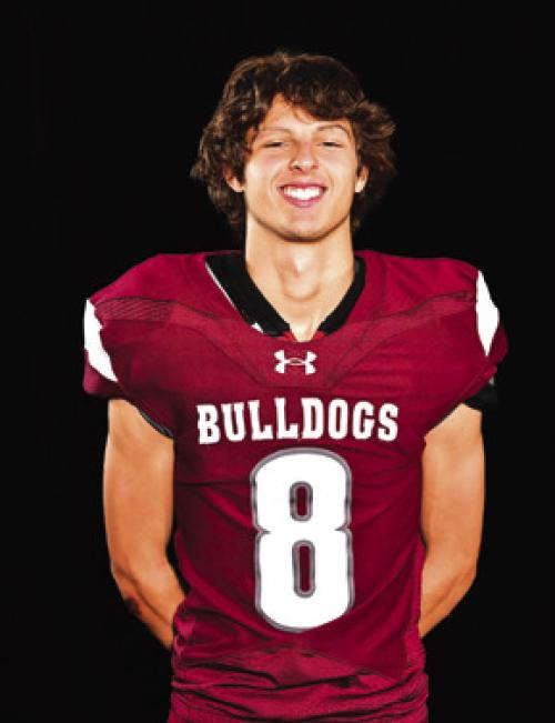 Kade Giese scored two touchdowns for Flatonia