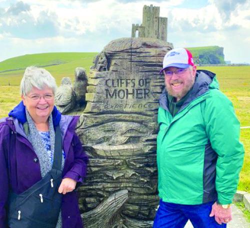 Couple Celebrates Anniversary in Ireland