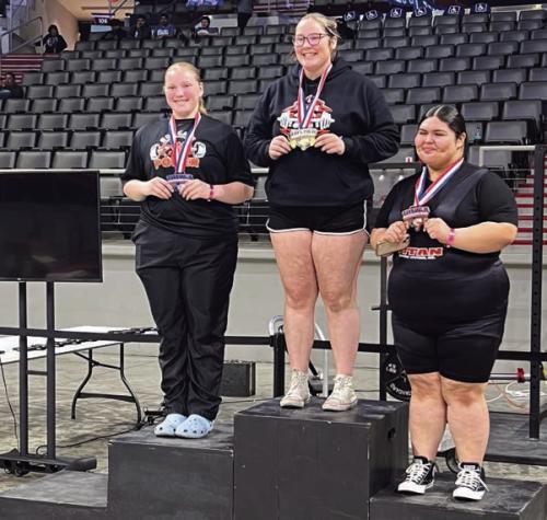 Brenek Qualifi es for  State Powerlifting
