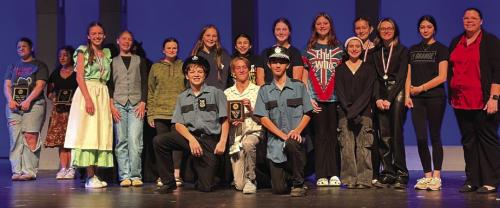 Middle School One Act Places Third at District