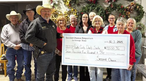 Second Chance Donates to Deputy Santa, GFCF