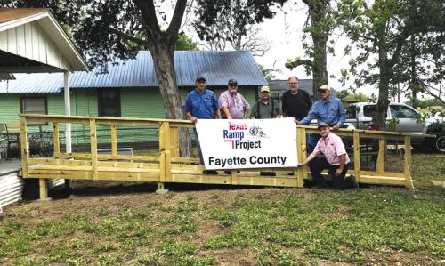 Texas Ramp Builds in Schulenburg