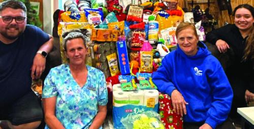 Creative PAWS Collects Items for Animal Shelter