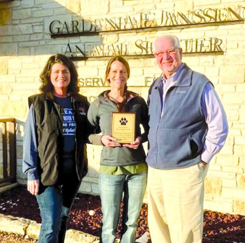 Dr. Rylee Hatfield Recognized By Gardenia Animal Shelter