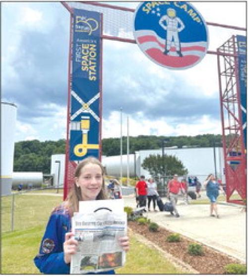 Record Attends Space Camp