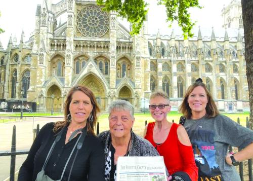 Record at Westminster Abbey in London