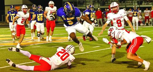 State-Ranked Bellville Runs Past Leopards 56-21