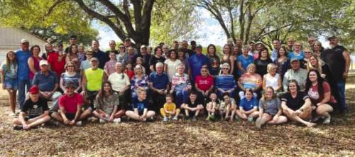 The annual Karl Traugott and Anna Marie Handrick Pietsch family reunion was held this past month at the St. Michael’s Park in Winchester. There were 70 family members present.