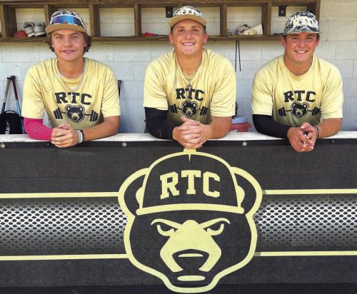 Round Top-Carmine seniors, left to right: Cody Wunderlich, Kash Wessels, and Carter Marburger. Photo by Jeff Wick