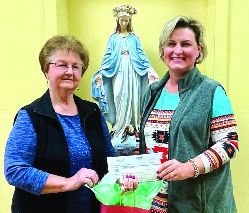 KJZT Family Life Donates to St. Rose School