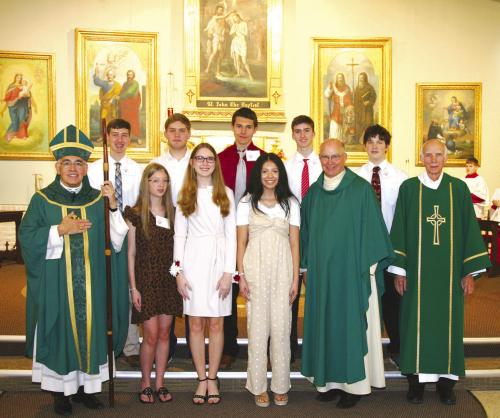 St. John, St. Mary Confirmation Class