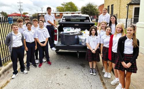 St. Rose Students Donate to Food Pantry