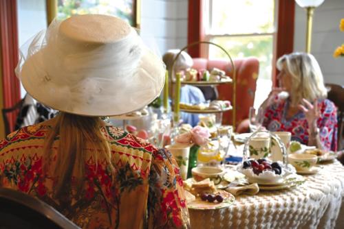 Guests at the High Tea event benefitting ARTS.