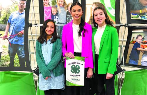 Food Show – Chloe Oliva, Tori Newton, and Taylyn Newton.