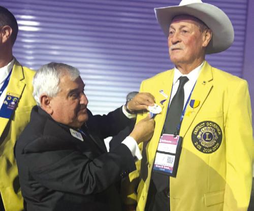 Weimar Lions Club Member Attends International Convention in Australia
