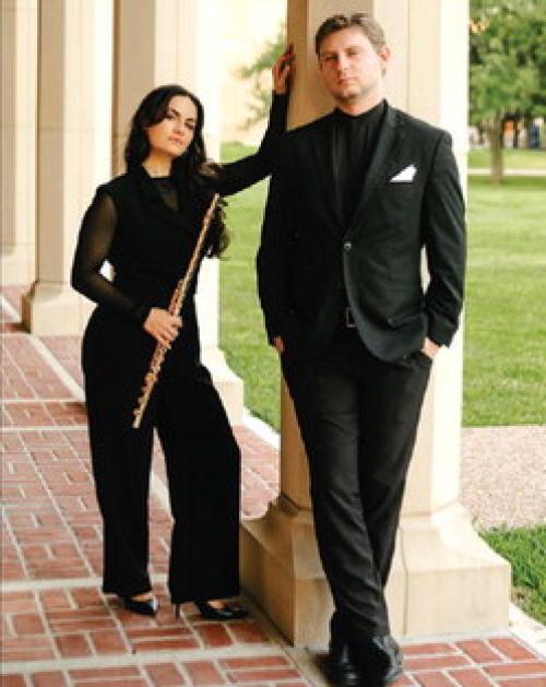Miles Gillette-Bockhorn and Isabelle Jamois, the founders of CVCP and the artists the inaugural concert, A French Prelude.