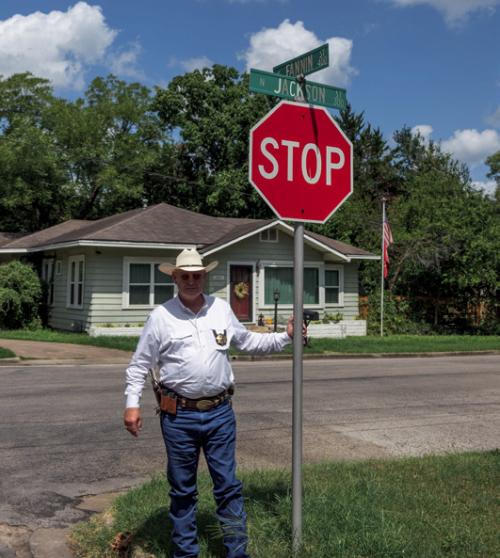 New Stop Signs in La Grange