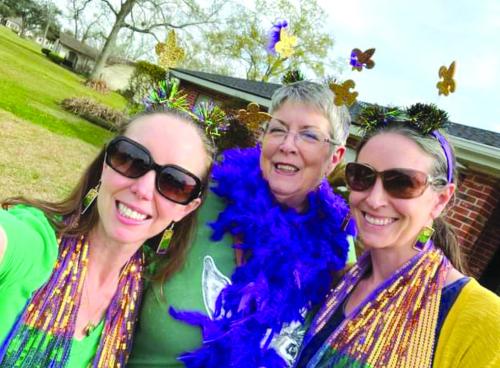 Chlumsky Celebrates Mardi Gras in Louisiana
