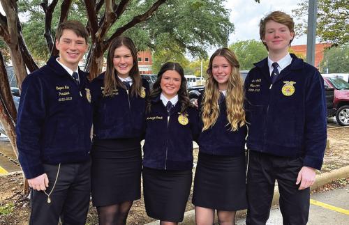 Fayetteville FFA Students Place at Contest