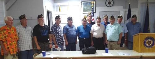 American Legion Post 602 Installs Officers