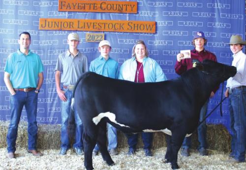 Fayette County Junior Livestock Showmanship Winners