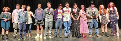 LHS One Act Play Places 1st at Bi-District