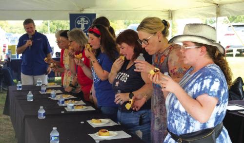 Saturday’s Heritage Fest Kolache Eating Contest Winners