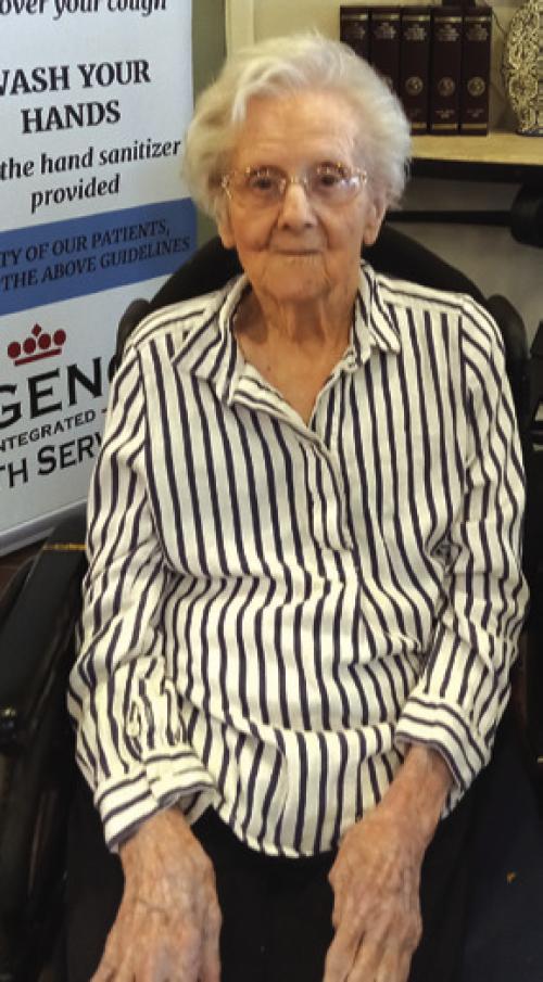 Aleyn Voss to Celebrate 100th Birthday Sunday