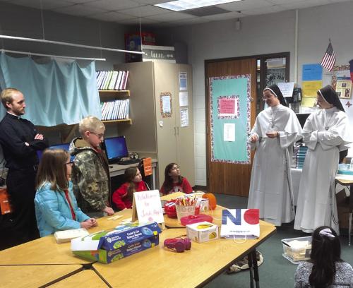 Sisters Visit Sacred Heart for Vocations Week