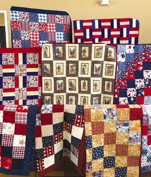 CVQG Making Quilts To Celebrate America