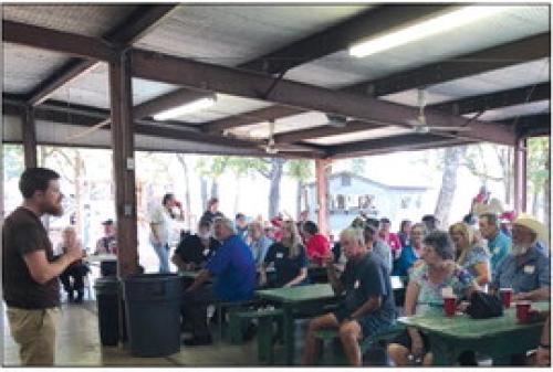 Neighbors Night Out on Sunday, Oct. 16 had a great turnout of area residents.