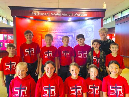 St. Rose Students Visit Stanzel Museum