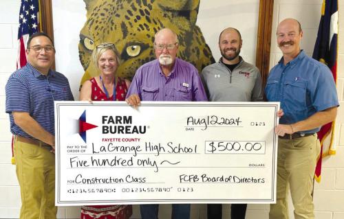 Fayette County Farm Bureau Makes Donations