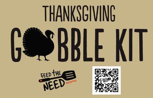 Scan this QR code to get to the Feed the Need donation page.
