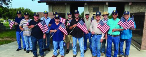American Legion McBride Post Places More Than 1,250 Flags on Graves of Deceased Veterans