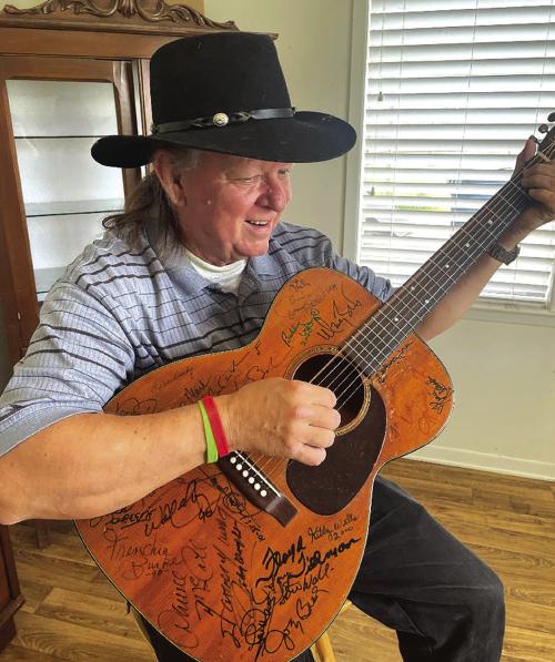 Mark Lehmann’s Autographed Guitar Has Musical History Written All Over It