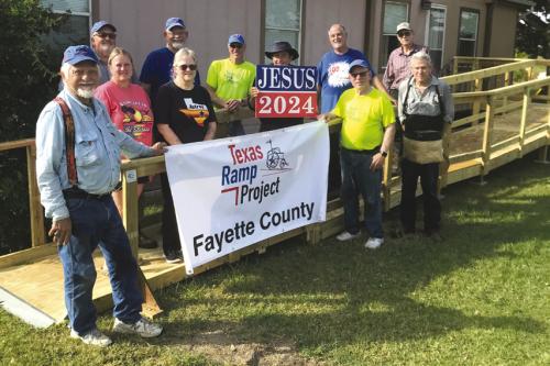 Ramp Project Builds in Ellinger